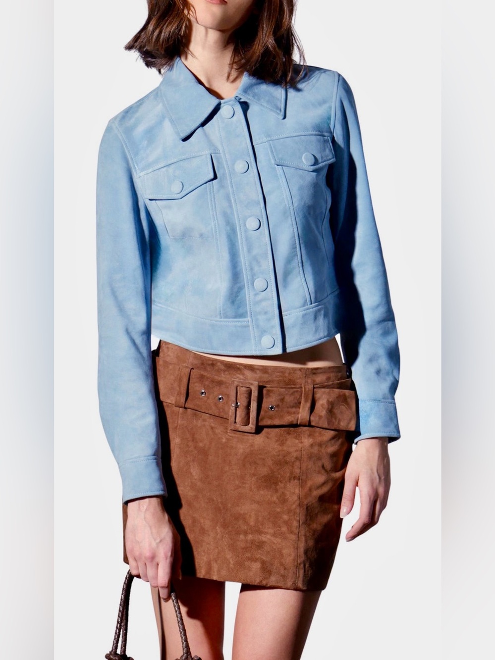 NWT Walter Baker Kacey Suede Jacket size L